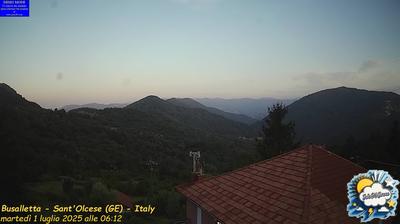 immagine della webcam nei dintorni di Pegli: webcam Sant'Olcese