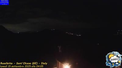 immagine della webcam nei dintorni di Brallo di Pregola: webcam Sant'Olcese