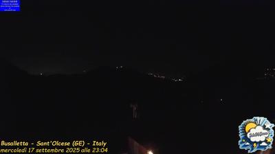 immagine della webcam nei dintorni di Bolzaneto: webcam Sant'Olcese