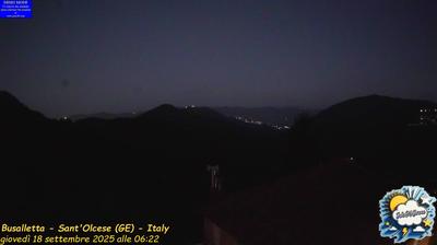 immagine della webcam nei dintorni di Serra Riccò: webcam Sant'Olcese