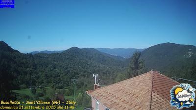 immagine della webcam nei dintorni di Tribogna: webcam Sant'Olcese