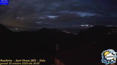 immagine della webcam nei dintorni di Carrosio: webcam Sant'Olcese