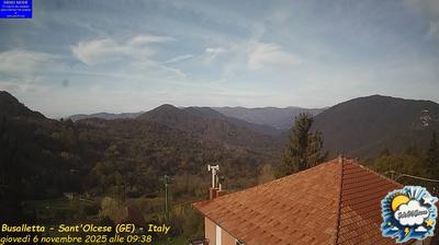 immagine della webcam nei dintorni di Carrega Ligure: webcam Sant'Olcese
