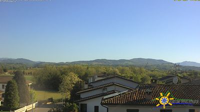 immagine della webcam nei dintorni di Castelnuovo Bocca d'Adda: webcam Grazzano Visconti