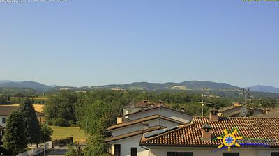 immagine della webcam nei dintorni di Varano de' Melegari: webcam Grazzano Visconti