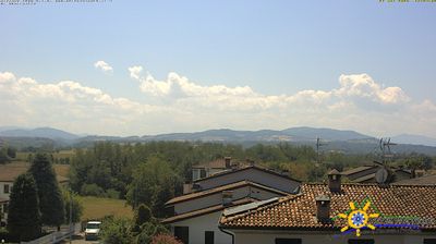 immagine della webcam nei dintorni di Castelnuovo Bocca d'Adda: webcam Grazzano Visconti