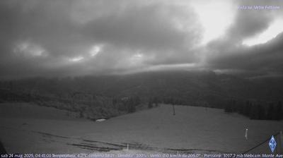 Preview delle webcam di Castel San Niccolò › Sud-Est: Monte Avena: Monte Avena