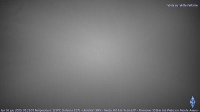 immagine della webcam nei dintorni di Vidor: webcam Fonzaso