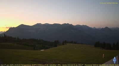 immagine della webcam nei dintorni di Castello Tesino: webcam Fonzaso