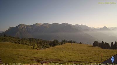immagine della webcam nei dintorni di Passo di Gobbera: webcam Fonzaso