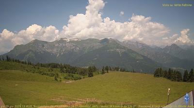 immagine della webcam nei dintorni di Passo di Gobbera: webcam Fonzaso