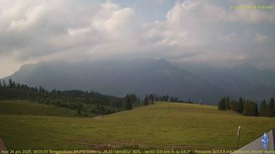 immagine della webcam nei dintorni di San Gregorio nelle Alpi: webcam Fonzaso