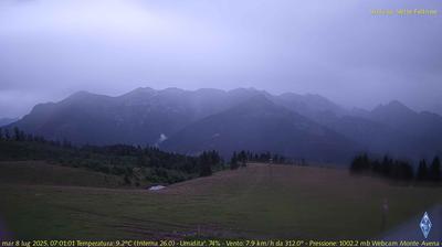 immagine della webcam nei dintorni di Primiero San Martino di Castrozza: webcam Fonzaso