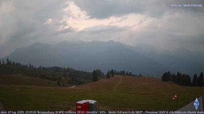 immagine della webcam nei dintorni di Pieve del Grappa: webcam Fonzaso
