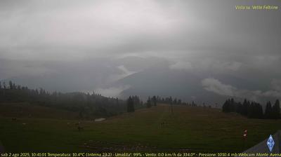 immagine della webcam nei dintorni di Passo di Gobbera: webcam Fonzaso