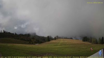 immagine della webcam nei dintorni di Passo Brocon: webcam Fonzaso