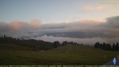 immagine della webcam nei dintorni di Vidor: webcam Fonzaso