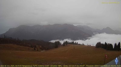 immagine della webcam nei dintorni di San Gregorio nelle Alpi: webcam Fonzaso