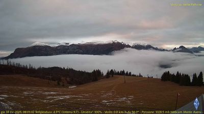 immagine della webcam nei dintorni di Combai: webcam Fonzaso