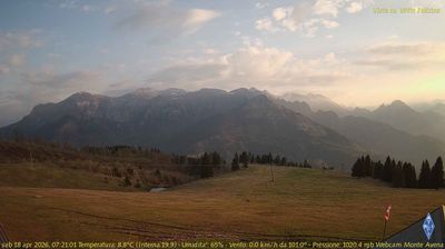 immagine della webcam nei dintorni di Campomulo: webcam Fonzaso