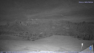 immagine della webcam nei dintorni di Passo Brocon: webcam Fonzaso