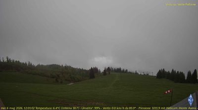 immagine della webcam nei dintorni di Castello Tesino: webcam Fonzaso