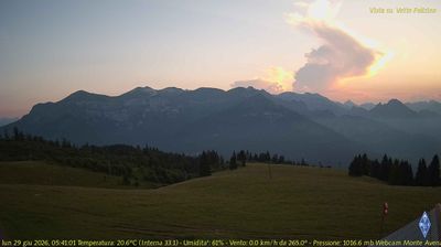 immagine della webcam nei dintorni di Primiero San Martino di Castrozza: webcam Fonzaso