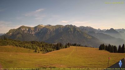 immagine della webcam nei dintorni di Canal San Bovo: webcam Fonzaso