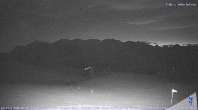 immagine della webcam nei dintorni di Primiero San Martino di Castrozza: webcam Fonzaso