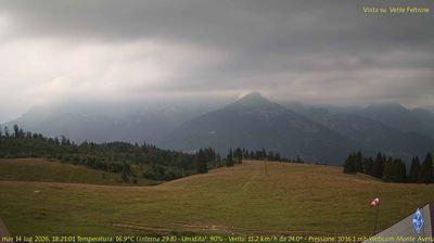 immagine della webcam nei dintorni di Vidor: webcam Fonzaso