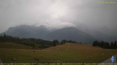 immagine della webcam nei dintorni di Arsiè: webcam Fonzaso
