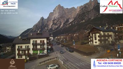immagine della webcam nei dintorni di Pieve di Cadore: webcam San Vito di Cadore