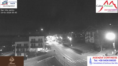immagine della webcam nei dintorni di Pieve di Cadore: webcam San Vito di Cadore