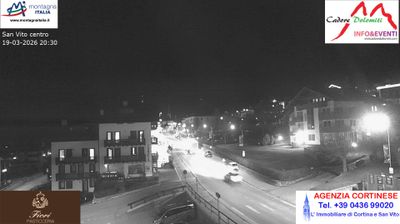 immagine della webcam nei dintorni di Masare': webcam San Vito di Cadore