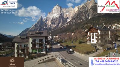 immagine della webcam nei dintorni di Vodo Cadore: webcam San Vito di Cadore