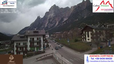 immagine della webcam nei dintorni di Calalzo di Cadore: webcam San Vito di Cadore