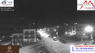 immagine della webcam nei dintorni di Tai di Cadore: webcam San Vito di Cadore