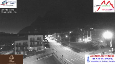 immagine della webcam nei dintorni di Santa Fosca: webcam San Vito di Cadore