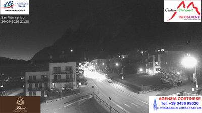 immagine della webcam nei dintorni di Cortina: webcam San Vito di Cadore