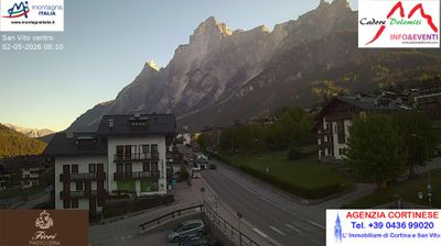 immagine della webcam nei dintorni di Laggio di Cadore: webcam San Vito di Cadore