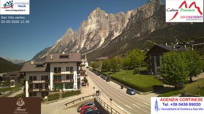 immagine della webcam nei dintorni di Pocol: webcam San Vito di Cadore