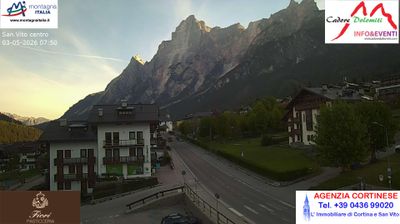 immagine della webcam nei dintorni di Calalzo di Cadore: webcam San Vito di Cadore