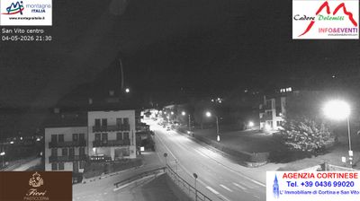 immagine della webcam nei dintorni di Vigo di Cadore: webcam San Vito di Cadore