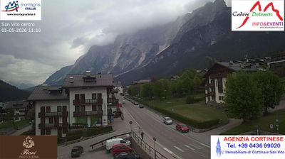 immagine della webcam nei dintorni di Vigo di Cadore: webcam San Vito di Cadore