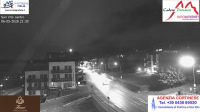 immagine della webcam nei dintorni di Vigo di Cadore: webcam San Vito di Cadore