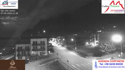 immagine della webcam nei dintorni di Vodo Cadore: webcam San Vito di Cadore
