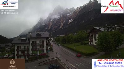 immagine della webcam nei dintorni di Alleghe: webcam San Vito di Cadore