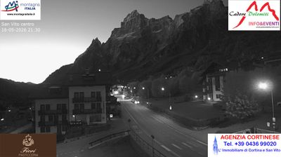 immagine della webcam nei dintorni di Vodo Cadore: webcam San Vito di Cadore