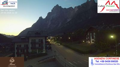 immagine della webcam nei dintorni di Pieve di Cadore: webcam San Vito di Cadore