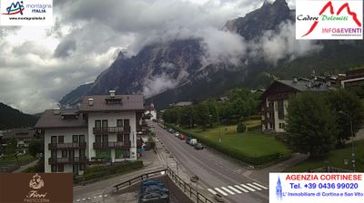 immagine della webcam nei dintorni di Pescul: webcam San Vito di Cadore
